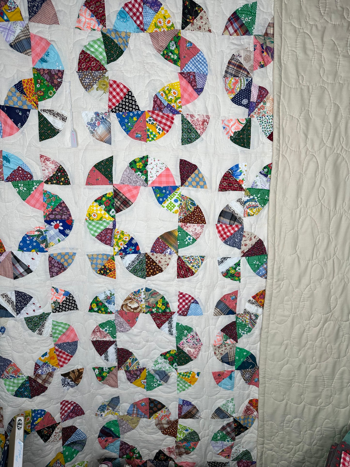 Drunkards Path Quilt