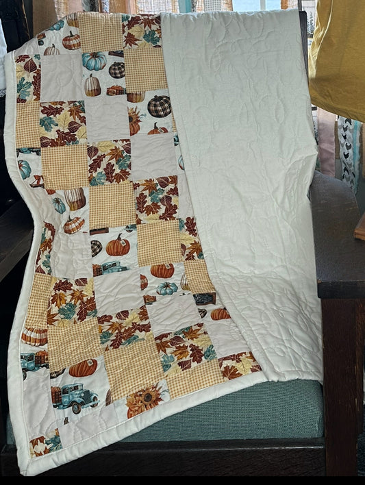 Fall Truck Quilt